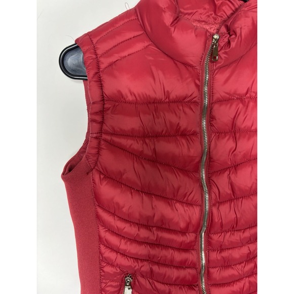 Snobbish Collection Womens Size Small Puffer Vest 20 1/2 In Long Fall Winter - Picture 6 of 12
